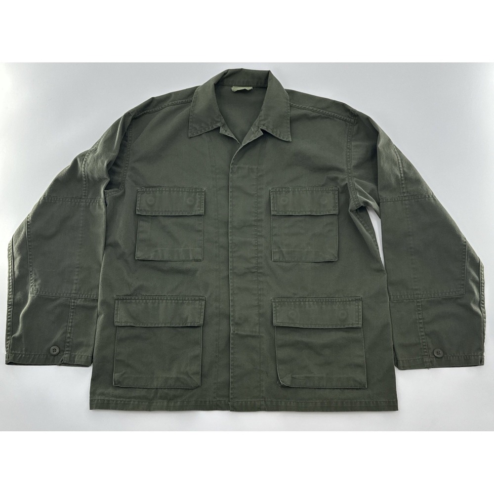 Rothco Ultra Force Vintage Military Field Jacket Green Medium Regular M65 Style